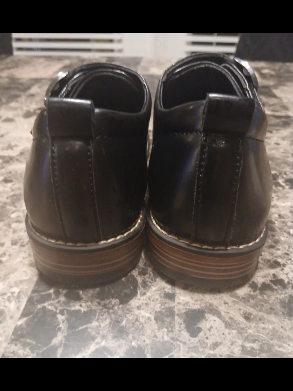 Boys Black Dress Shoes